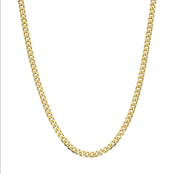 24 Inch Curb Chain Necklace - Picture 1 of 4